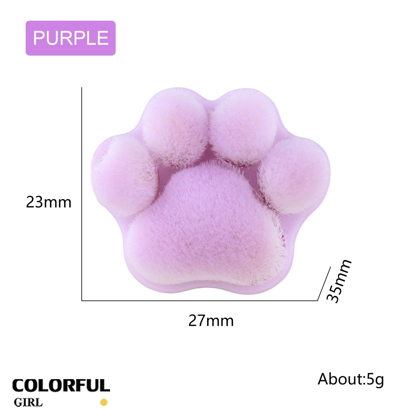 ✨ พร้อมส่ง ♡ แปรงปัดฝุ่นเล็บลายอุ้งเท้าแมว 3D｜แปรงปัดฝุ่นเล็บแบบสวมนิ้ว｜ขนแปรง PBT นุ่มพิเศษ｜อุปกรณ์ทำความสะอาดผงฝุ่นเล็บแบบมืออาชีพ