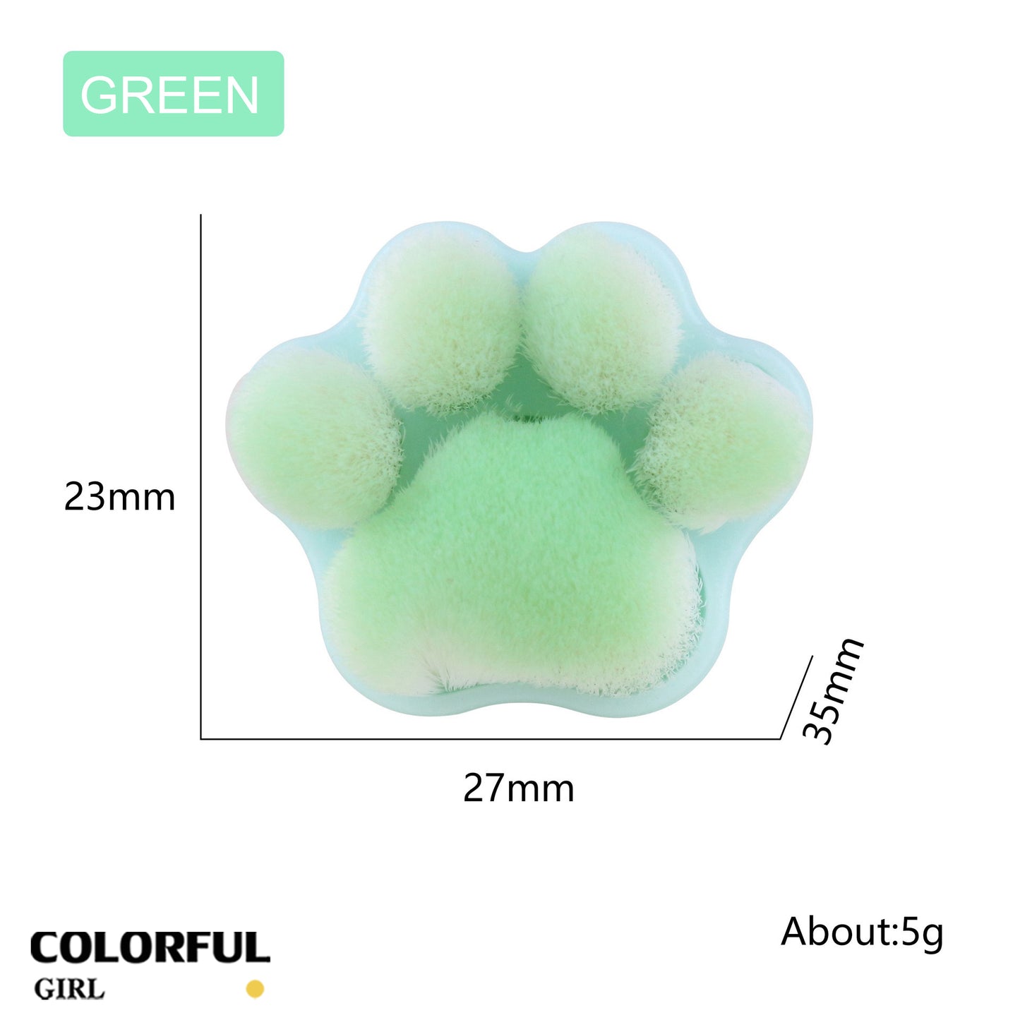 ✨ พร้อมส่ง ♡ แปรงปัดฝุ่นเล็บลายอุ้งเท้าแมว 3D｜แปรงปัดฝุ่นเล็บแบบสวมนิ้ว｜ขนแปรง PBT นุ่มพิเศษ｜อุปกรณ์ทำความสะอาดผงฝุ่นเล็บแบบมืออาชีพ