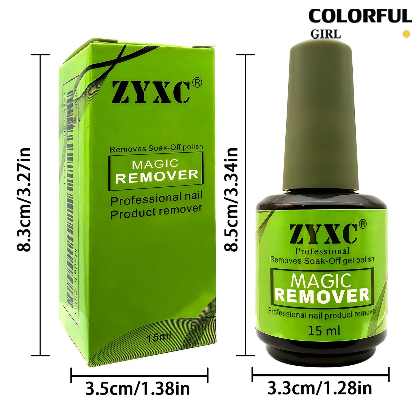 💚 พร้อมส่ง น้ำยาถอดสีเจล 15ml Magic Gel Remover | น้ำยาระเบิดสีเจล | ลอกสีเจลง่าย ไม่ต้องแช่อะซิโตน | ไม่ทำร้ายหน้าเล็บ