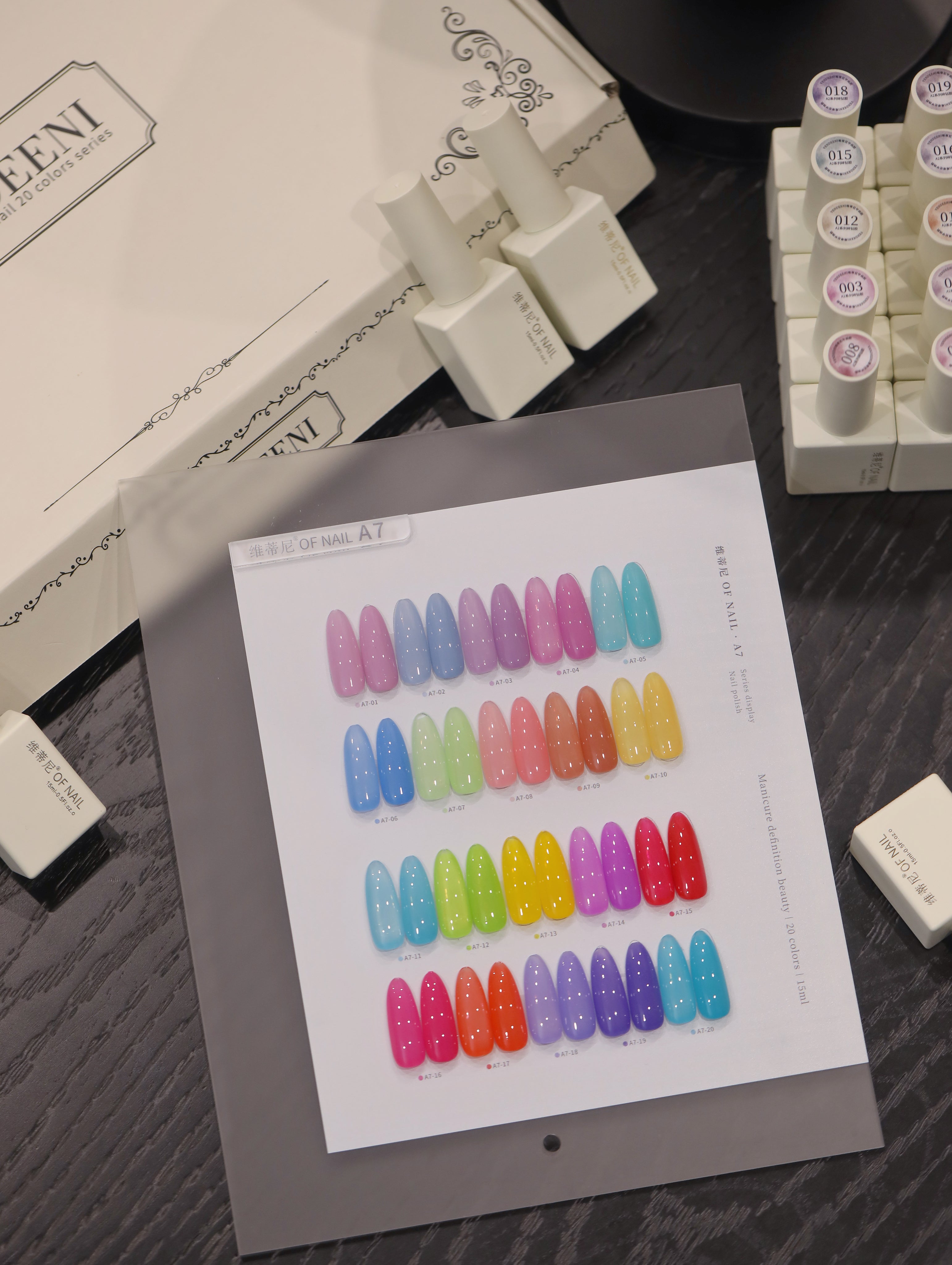 🔥【พร้อมส่ง｜โปรโมชั่นพิเศษ｜ราคาสุดคุ้ม】Vendeeni Nail สีเจลแฟลช Cat Eye สีเจลแคทอาย สีเจลไซรัป สีเจลสีพื้น UV/LED หลายสี พร้อมชาร์ตสำเร็จรูป
