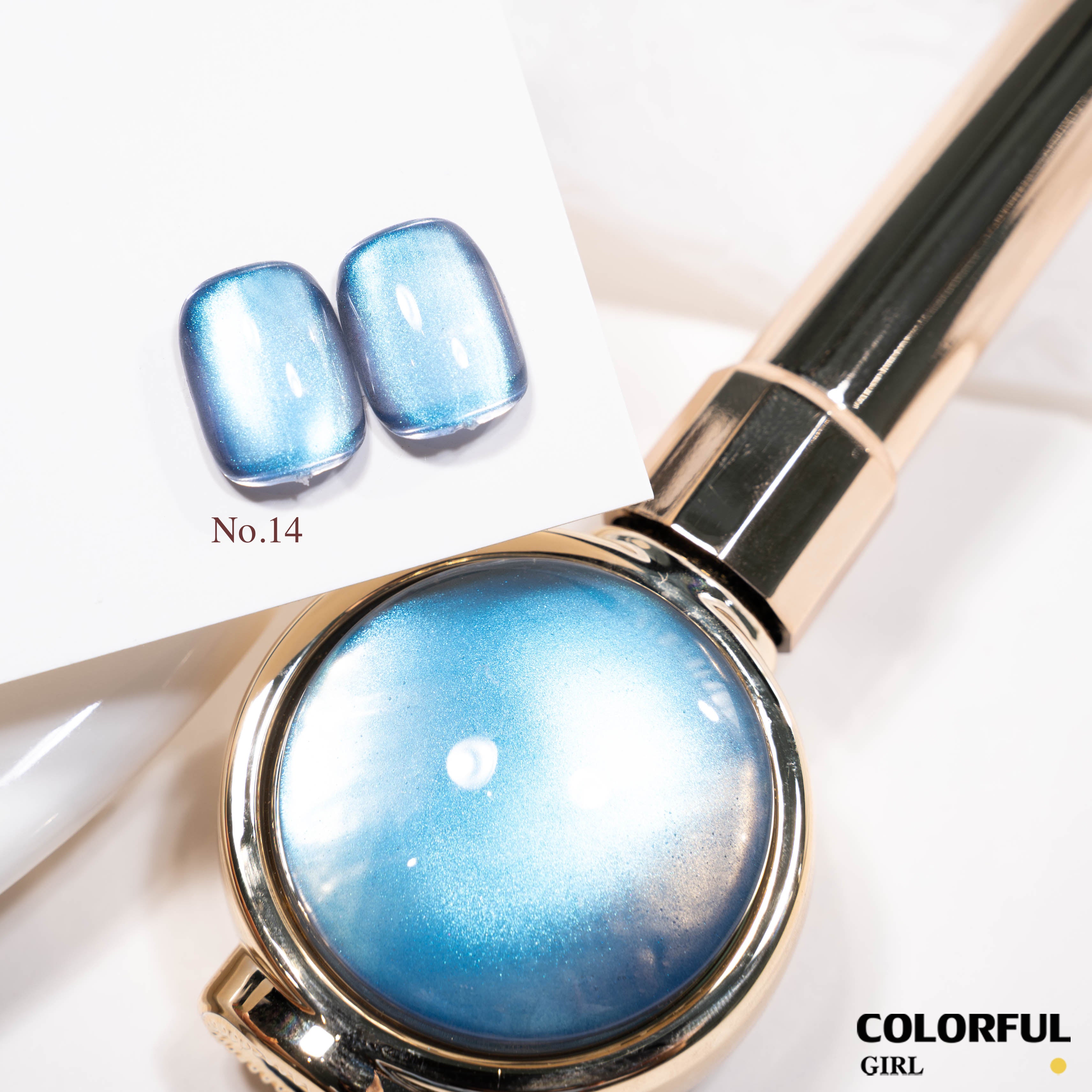 【พร้อมส่ง】แบบแยกขวด Milan Cat Eye สีเจลแคทอาย โทนสีลูกแก้ว เจลทาเล็บ UV/LED 30 สี แยกขวด รหัสสี 01-30 ใช้ร่วมกับแม่เหล็ก