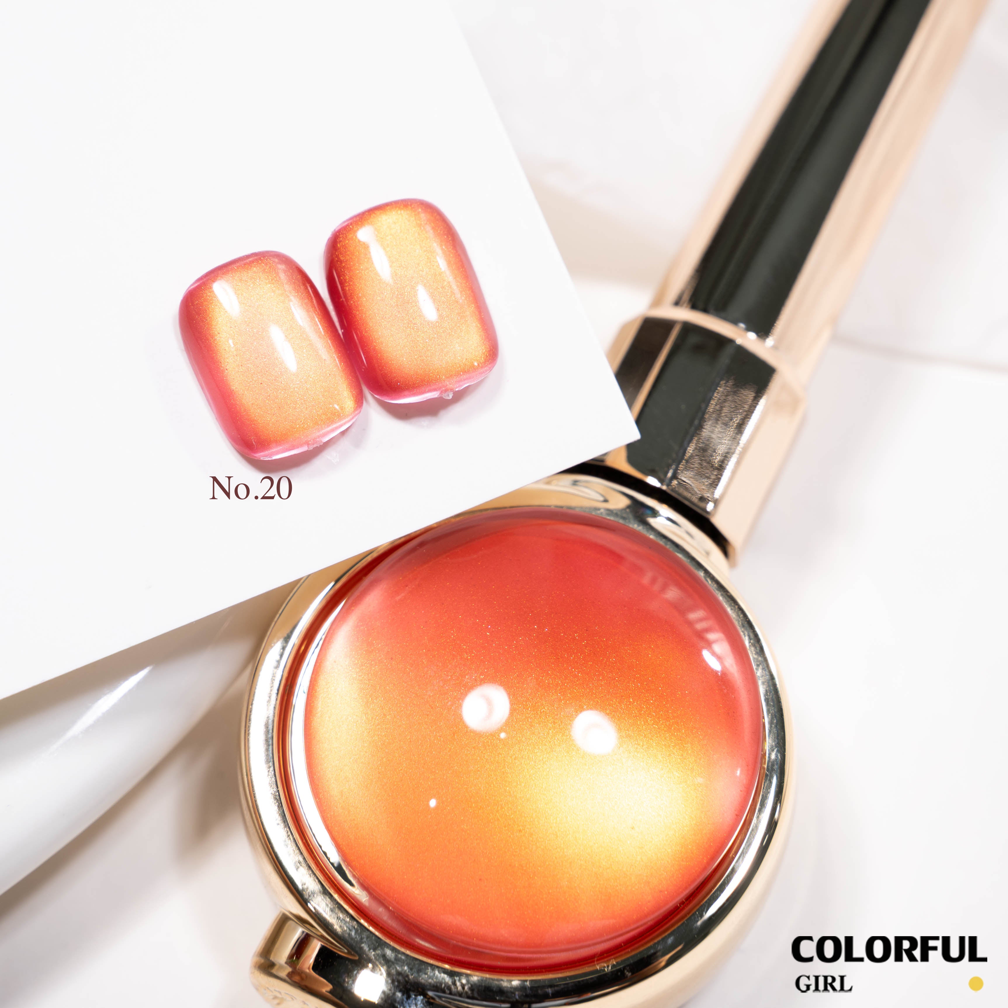 【พร้อมส่ง】แบบแยกขวด Milan Cat Eye สีเจลแคทอาย โทนสีลูกแก้ว เจลทาเล็บ UV/LED 30 สี แยกขวด รหัสสี 01-30 ใช้ร่วมกับแม่เหล็ก