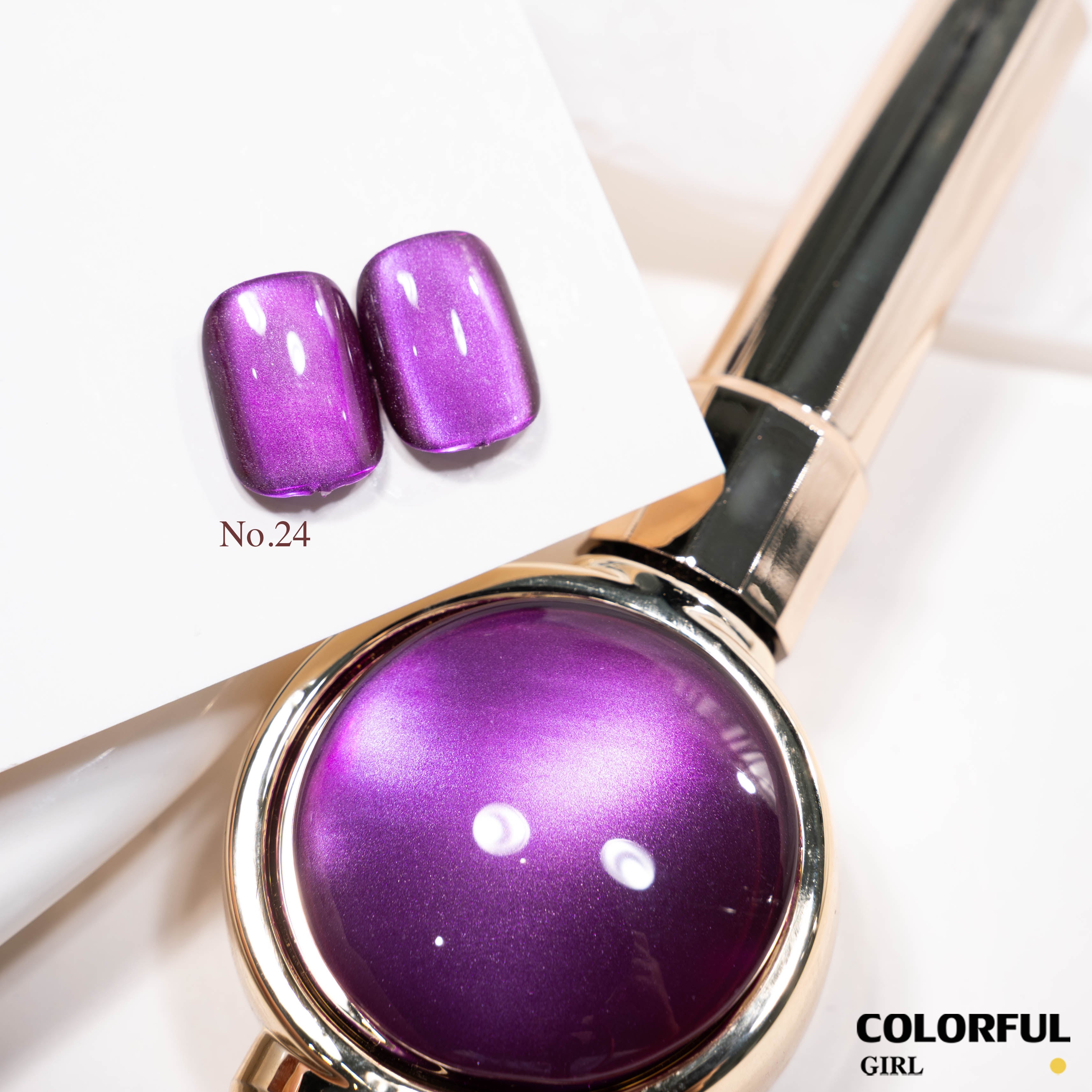 【พร้อมส่ง】แบบแยกขวด Milan Cat Eye สีเจลแคทอาย โทนสีลูกแก้ว เจลทาเล็บ UV/LED 30 สี แยกขวด รหัสสี 01-30 ใช้ร่วมกับแม่เหล็ก