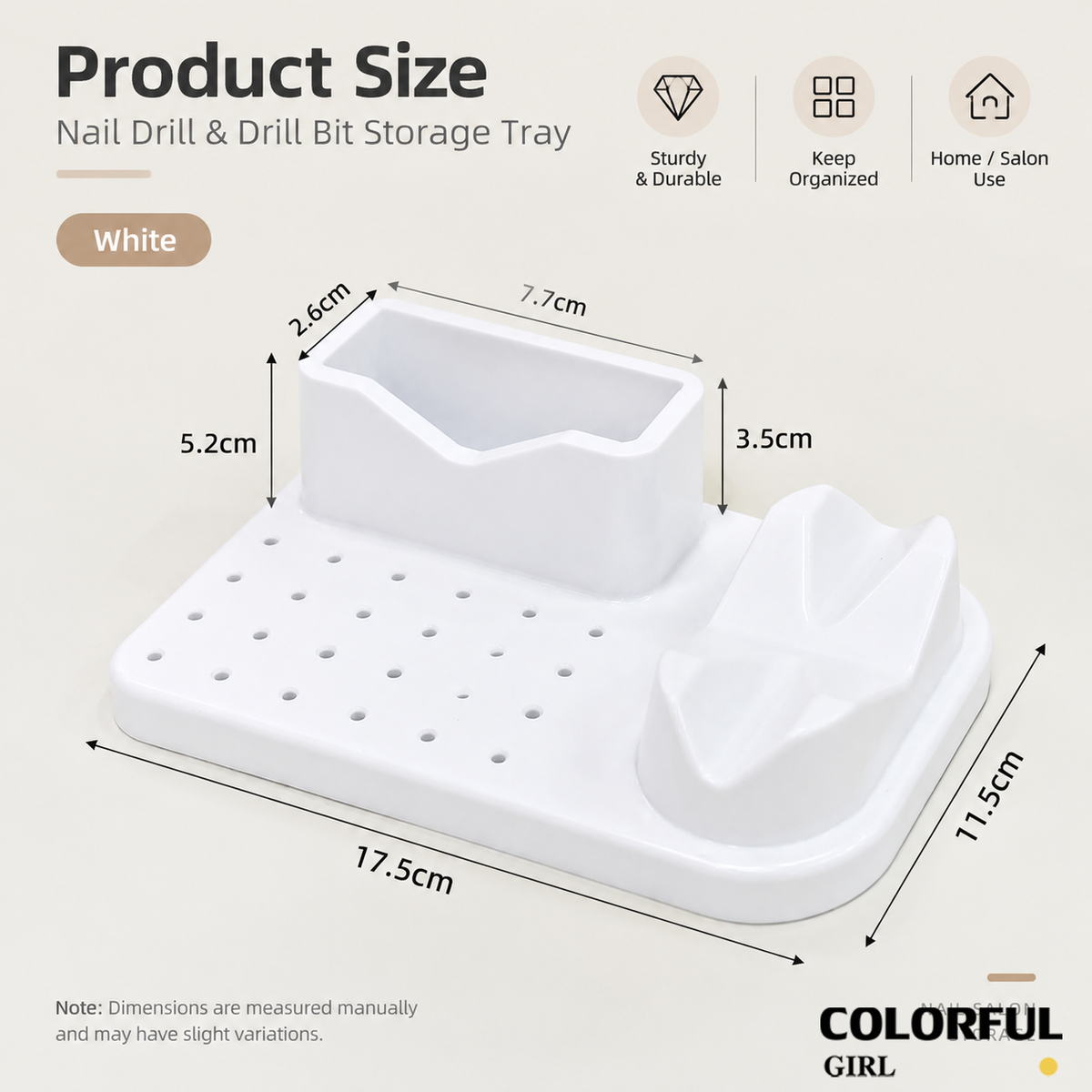 ชั้นวางเครื่องเจียรเล็บไม้แท้｜Nail Drill Organizer ที่เก็บเครื่องเจียรเล็บ ตัวเครื่อง+ด้ามจับ+หัวเจียร 24 ช่อง｜กล่องจัดระเบียบอุปกรณ์ทำเล็บแบบหลายช่อง｜อุปกรณ์แต่งเล็บสำหรับร้านทำเล็บและช่างมืออาชีพ