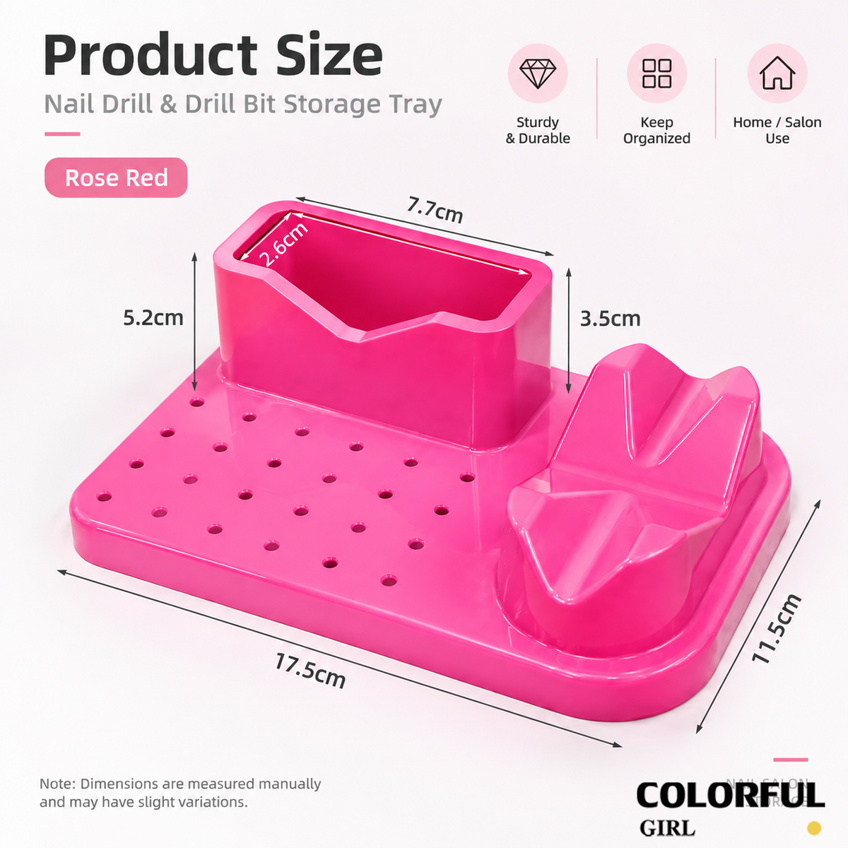 ชั้นวางเครื่องเจียรเล็บไม้แท้｜Nail Drill Organizer ที่เก็บเครื่องเจียรเล็บ ตัวเครื่อง+ด้ามจับ+หัวเจียร 24 ช่อง｜กล่องจัดระเบียบอุปกรณ์ทำเล็บแบบหลายช่อง｜อุปกรณ์แต่งเล็บสำหรับร้านทำเล็บและช่างมืออาชีพ