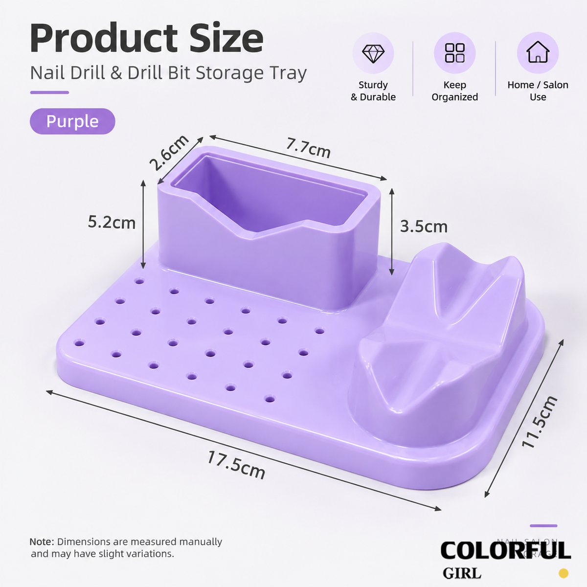 ชั้นวางเครื่องเจียรเล็บไม้แท้｜Nail Drill Organizer ที่เก็บเครื่องเจียรเล็บ ตัวเครื่อง+ด้ามจับ+หัวเจียร 24 ช่อง｜กล่องจัดระเบียบอุปกรณ์ทำเล็บแบบหลายช่อง｜อุปกรณ์แต่งเล็บสำหรับร้านทำเล็บและช่างมืออาชีพ