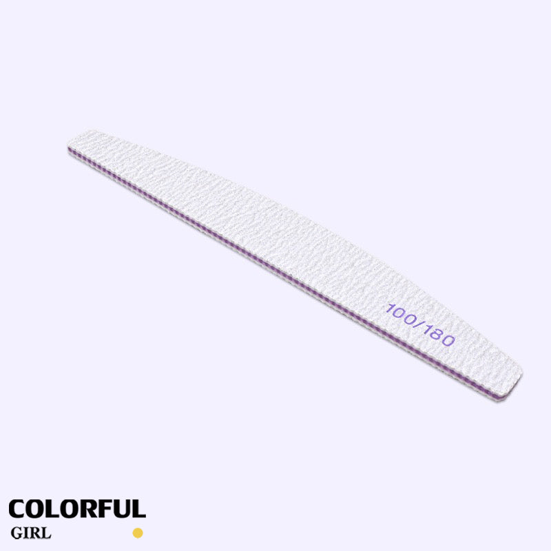 【พร้อมส่ง】ตะไบเล็บ ตะไบสองหน้า 100/180 และ 180/240 Grit บล็อกขัดเล็บ ตะไบบัฟ ตะไบหยาบ–ละเอียด สำหรับเตรียมหน้าเล็บ ต่อเล็บเจล และถอดสีเจล ขายแยกชิ้น