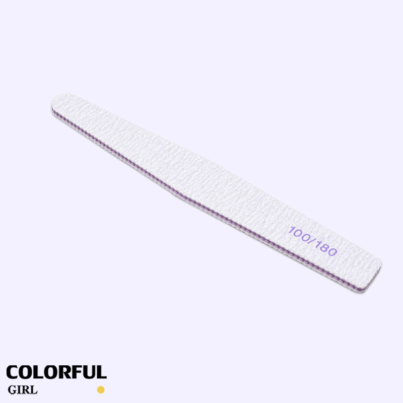 【พร้อมส่ง】ตะไบเล็บ ตะไบสองหน้า 100/180 และ 180/240 Grit บล็อกขัดเล็บ ตะไบบัฟ ตะไบหยาบ–ละเอียด สำหรับเตรียมหน้าเล็บ ต่อเล็บเจล และถอดสีเจล ขายแยกชิ้น