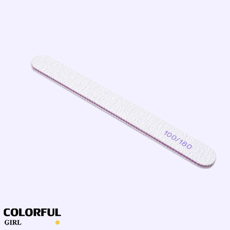 【พร้อมส่ง】ตะไบเล็บ ตะไบสองหน้า 100/180 และ 180/240 Grit บล็อกขัดเล็บ ตะไบบัฟ ตะไบหยาบ–ละเอียด สำหรับเตรียมหน้าเล็บ ต่อเล็บเจล และถอดสีเจล ขายแยกชิ้น