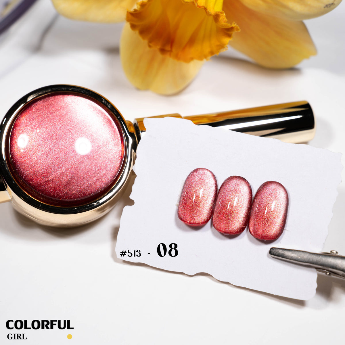 【พร้อมส่ง】โทนสีแดง/โทนสีน้ำตาล แบบแยกขวด Milan Cat Eye สีเจลแคทอาย โทนสีลูกแก้ว เจลทาเล็บ UV/LED 14 สี แยกขวด รหัสสี 01-14 ใช้ร่วมกับแม่เหล็ก "Milan Cat Eye Gel เจลแคทอาย 14 สี｜แบบแยกขวด
