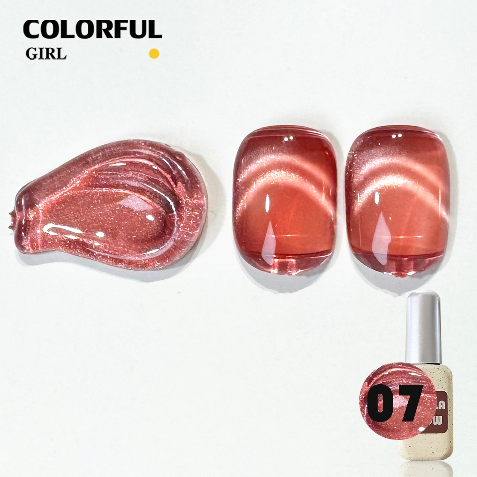 【พร้อมส่ง】NF-019|เบอร์ 1-24 สีเจลแคทอายเนื้อซาติน NebulNFlow｜แบบแยกขวด สีเจลแคทอาย สีแน่น วิบวับ สีลูกแก้ว สวยมาก ต้องอบ ส่งไว