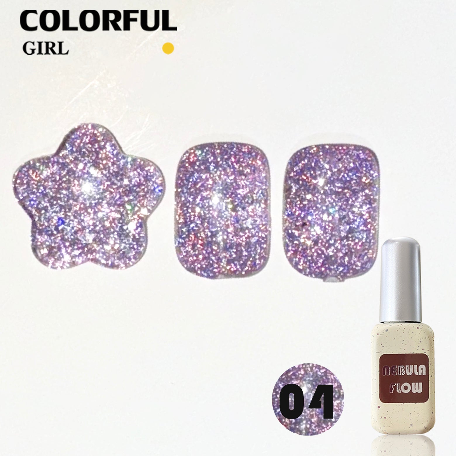 NebulNFlow เบอร์ 1-12 แบบแยกขวด สีเจลแฟลช