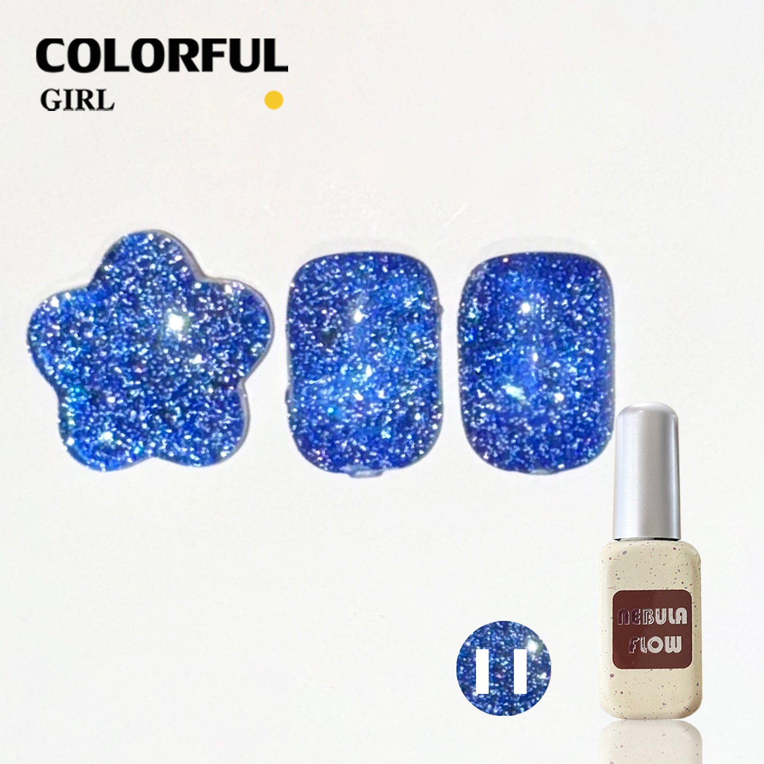 NebulNFlow เบอร์ 1-12 แบบแยกขวด สีเจลแฟลช