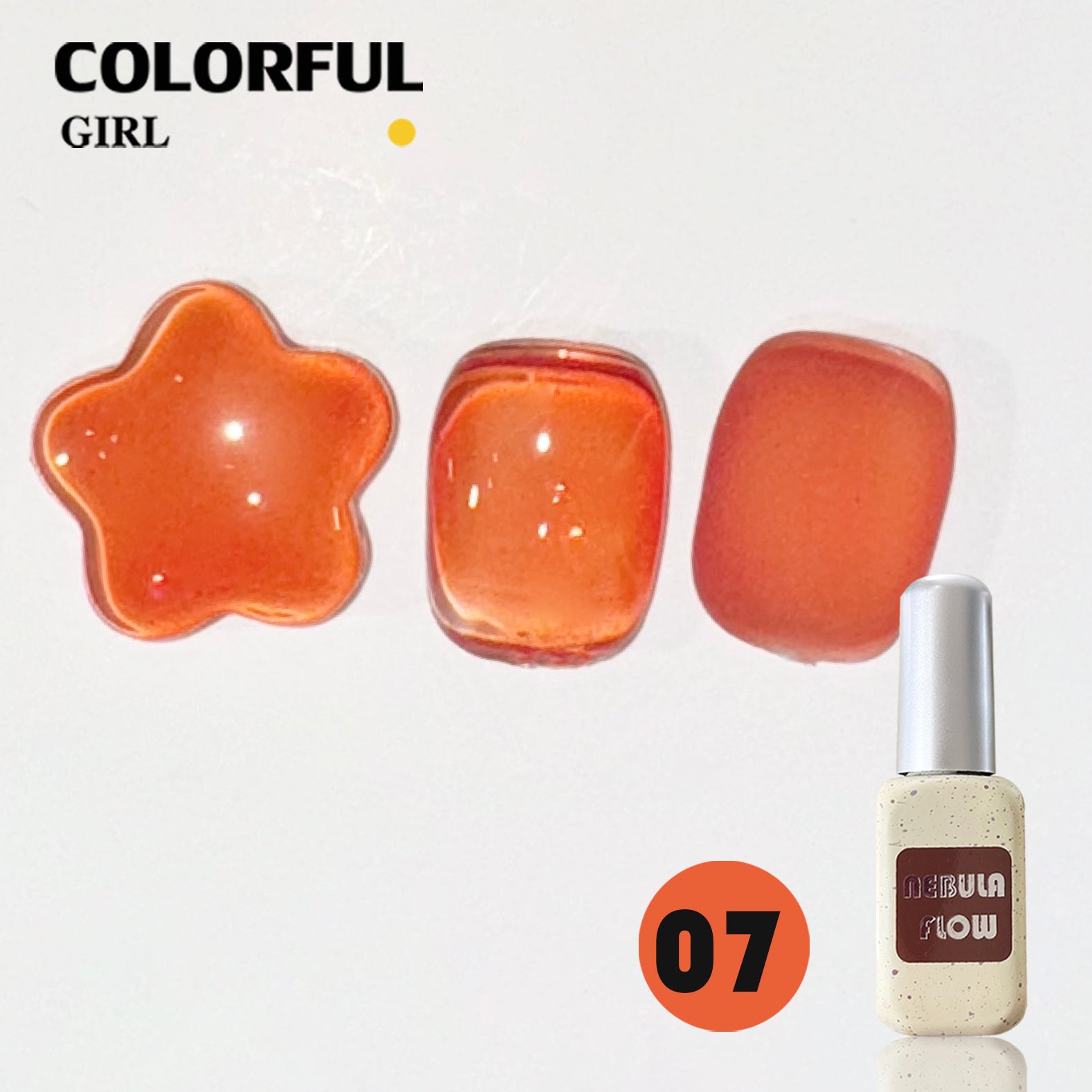NebulNFlow 12 สี สีไซรัป แบบแยกขวด ｜ สีไซรัป