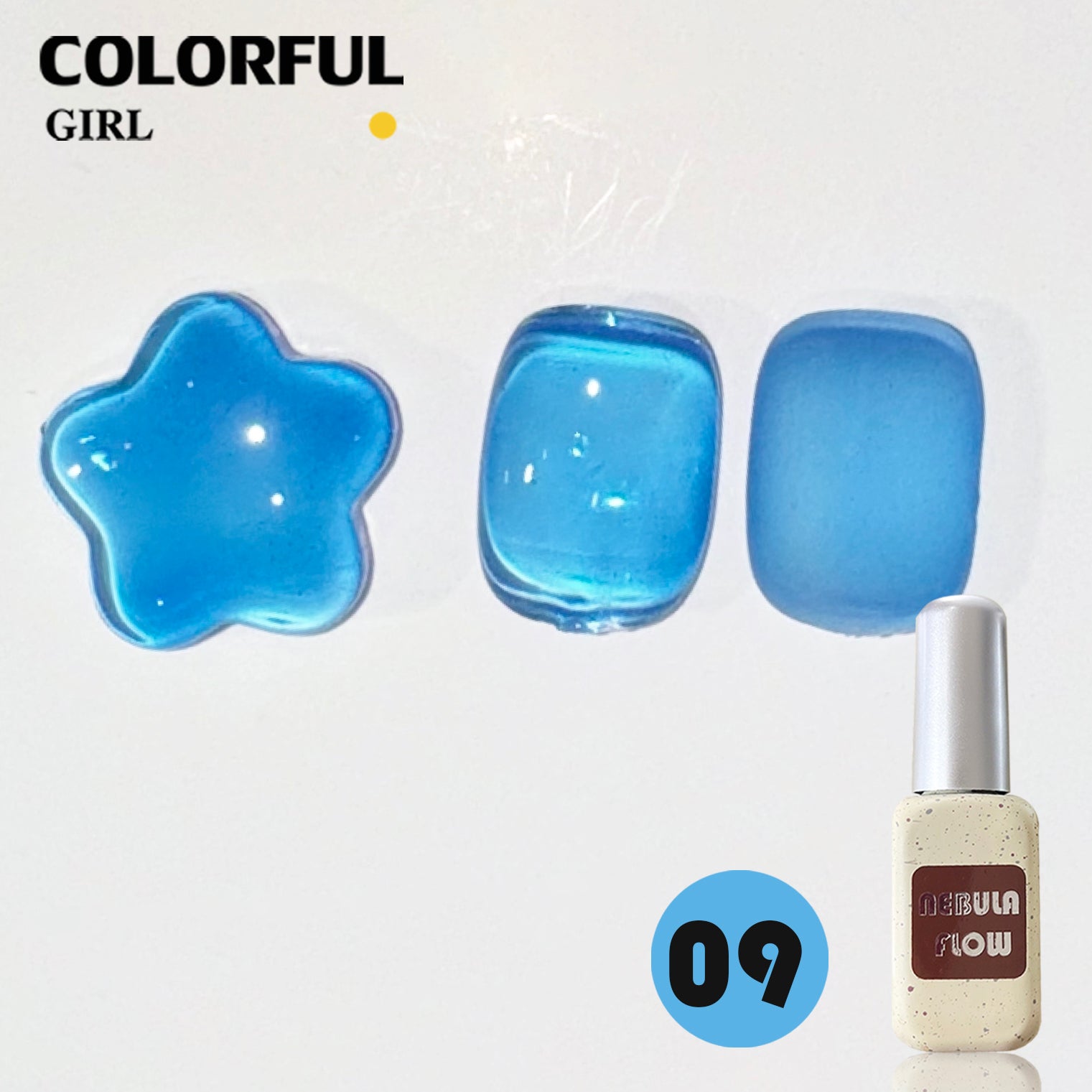 NebulNFlow 12 สี สีไซรัป แบบแยกขวด ｜ สีไซรัป