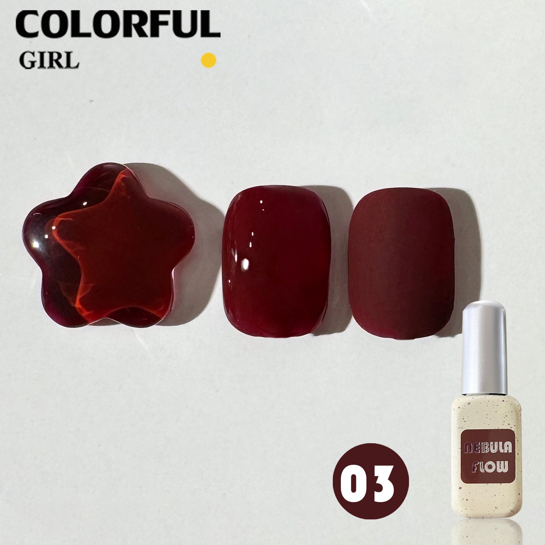 NebulNFlow แบบแยกขวด เบอร์ 1-12 สีเจลสีแดง | สีเจลสีพื้น/สีเจลแคทอาย/สีเจลกลิซเตอร์/สีเจลไซรัป