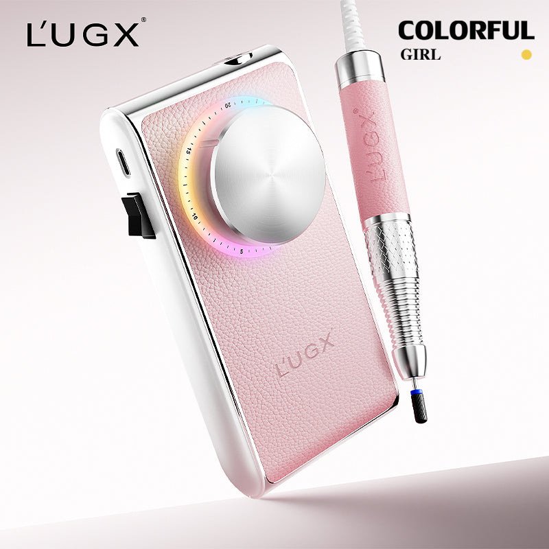 L'UGX เครื่องเจียร์เล็บ LG-902 LUGX มี 4 สีให้เลือก 30,000 rpm 24w เครื่องเจียแบบพกพา ชาร์จไฟได้