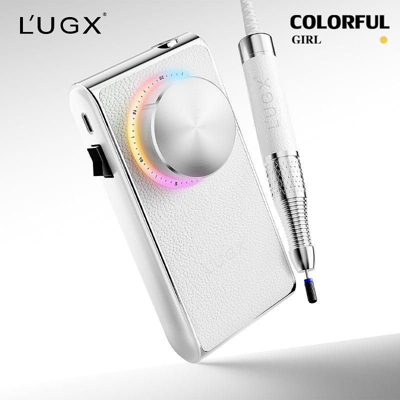 L'UGX เครื่องเจียร์เล็บ LG-902 LUGX มี 4 สีให้เลือก 30,000 rpm 24w เครื่องเจียแบบพกพา ชาร์จไฟได้
