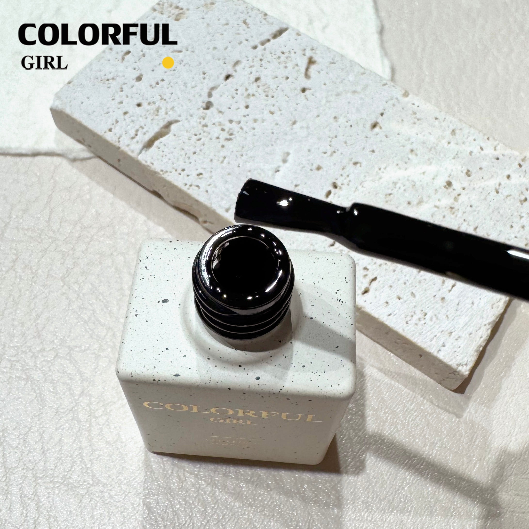 Colorful Girl | สีขาว, สีดำ | สีเข้มข้น ทาเพียงครั้งเดียวสีชัด