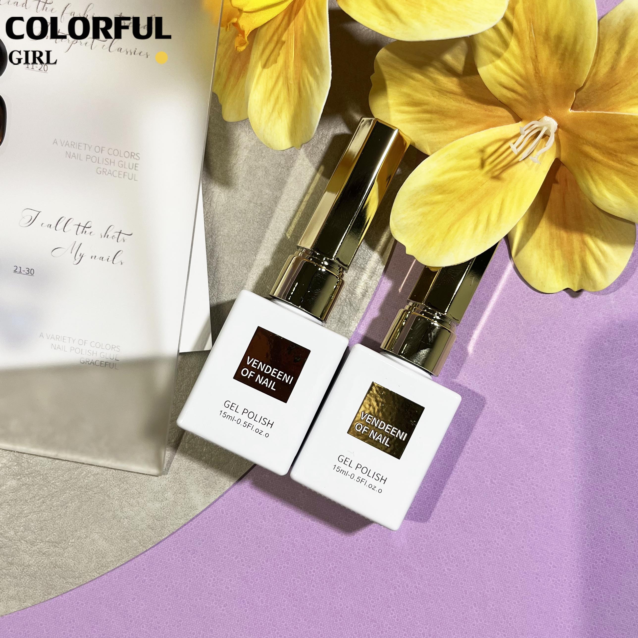 Vendeeni VDN-F10 30สี สีเจลแคทอายเนื้อซาติน  แถมฟรีชาร์ทสี