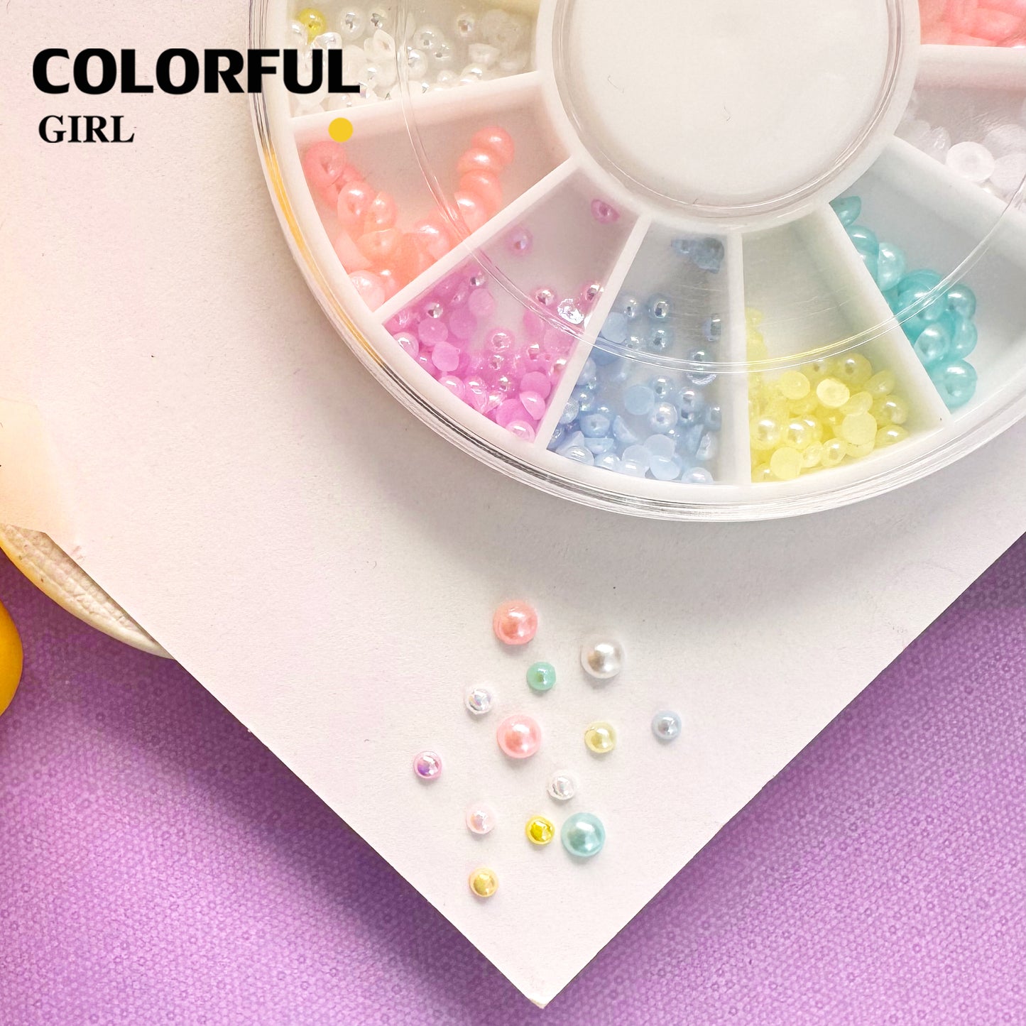 【พร้อมส่ง】3D อะไหล่ตกแต่งเล็บ   ของแต่งเล็บ เพชรแต่งเล็บคริสตัลแบบรวม